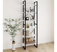 vidaXL High Cabinet White 80x30x210 cm Solid Pine Wood