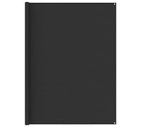vidaXL High-Density Polyethylene (HDPE) Tent Carpet, 250x550 cm, Ideal for Camping, Caravans, Patios, Breathable and Water-Permeable, Anthracite