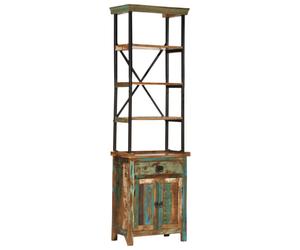 vidaXL Highboard 21.7x11.8x70.9 Solid Wood Reclaimed