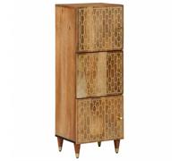 vidaXL Highboard 40x33x110 cm Solid Wood Mango