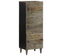 vidaXL Highboard 40x33x110 cm Solid Wood Mango, storage cabinet, sideboard cabin
