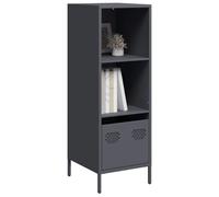 vidaXL Highboard Anthracite 35x39x103.5 cm Steel