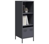 vidaXL Highboard Anthracite 35x39x103.5 cm Steel
