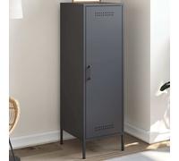 vidaXL Highboard Anthracite 36x39x113 cm Steel