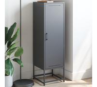 vidaXL Highboard Anthracite 36x39x123 cm Steel