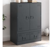 vidaXL Highboard Anthracite 67x39x95 cm Steel