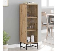 vidaXL Highboard Artisan oak 35 x 37 x 117 cm Engineered wood