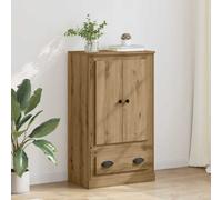vidaXL Highboard Artisan Oak 60 x 35.5 x 103.5 cm Engineered Wood