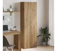 vidaXL Highboard Artisan Oak 60x32x190 cm Engineered Wood sideboard