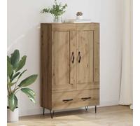 vidaXL Highboard Artisan Oak 69.5 x 31 x 115 cm Engineered Wood