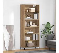 vidaXL Highboard Artisan Oak 69.5 x 34 x 180 cm Engineered Wood