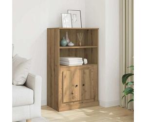 Vidaxl Highboard Artisian Oak 60X35.5X103.5 Cm Engineered Wood