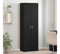 vidaXL Highboard Black 60x35x180 cm Engineered Wood