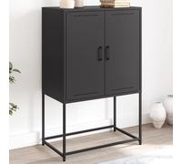 Highboard Sideboard Side Cabinet Home Storage Organiser Cupboard Steel vidaXL