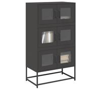 Highboard Steel Sideboard Cabinet Kitchen Storage Cabinet vidaXL