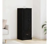 vidaXL Highboard Black Oak 36 x 35.5 x 103.5 cm Engineered Wood