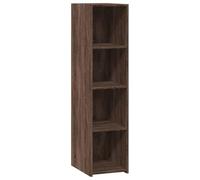 vidaXL Highboard Brown Oak - 30x41x124 cm Engineered Wood Cabinet with Ample Storage Space and Modern Design for Living Room, Bedroom, Office