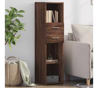 vidaXL Highboard Brown Oak 30x42.5x124 cm Engineered Wood