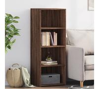 vidaXL Highboard Brown Oak 45x41x124 cm Engineered Wood