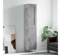 Highboard Sideboard Tall Storage Cabinet Side Cabinet Engineered Wood vidaXL