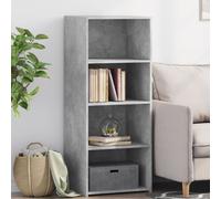 vidaXL Highboard Concrete Grey 50x41x124 cm Engineered Wood