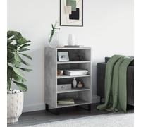 vidaXL Highboard Concrete Grey 57x35x90 cm Engineered Wood NEW