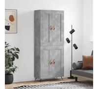 Highboard Sideboard Tall Storage Cabinet Side Cabinet Engineered Wood vidaXL