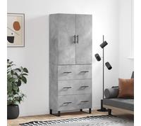 Highboard Sideboard Cabinet Storage Cabinet Cupboard Engineered Wood vidaXL