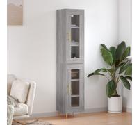 Highboard Sideboard Tall Storage Cabinet Side Cabinet Engineered Wood vidaXL