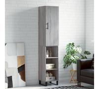 Highboard Sideboard Cupboard Side Board Storage Cabinet Engineered Wood vidaXL