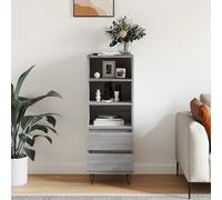 Highboard Sideboard Tall Storage Cabinet Side Cabinet Engineered Wood vidaXL