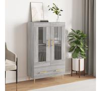 Highboard Sideboard Cabinet Storage Cabinet Cupboard Engineered Wood vidaXL