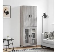 Highboard Sideboard Cabinet Storage Cabinet Cupboard Engineered Wood vidaXL