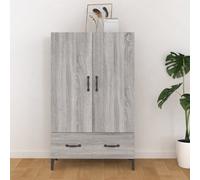 Vidaxl Highboard Grey Sonoma 70X31X115 Cm Engineered Wood