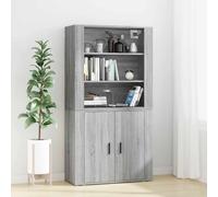 Vidaxl Highboard Grey Sonoma Engineered Wood