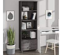 (light grey) vidaXL Highboard Solid Wood Pine Home Wooden Cabinet Furniture Multi Colours