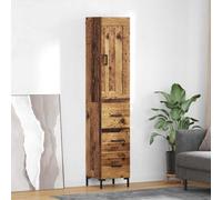 Highboard Sideboard Tall Storage Cabinet Side Cabinet Engineered Wood vidaXL