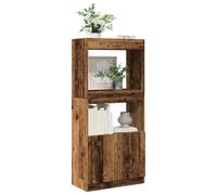 Highboard Sideboard Storage Organiser Cabinet Cupboard Engineered Wood vidaXL