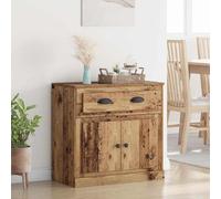 vidaXL Highboard Old Wood 70 x 35.5 x 67.5 cm Engineered Wood