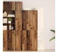 vidaXL Highboard Old wood 70 x 42.5 x 185 cm Engineered wood