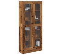Vidaxl Highboard Old Wood 82.5X30.5X185 Cm Engineered Wood
