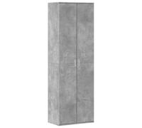 vidaXL Highboard Sideboard Cabinet Side Cupboard Concrete Grey Engineered Wood