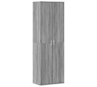 vidaXL Highboard Sideboard Cabinet Side Cupboard Grey Sonoma Engineered Wood