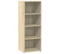 vidaXL Highboard, Sideboard for Hallway Living Room, Side Cabinet with Storage, Cupboard, Buffet Cabinet, Modern Style, Sonoma Oak Engineered Wood