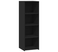 vidaXL Highboard Black 40x41x124 cm Engineered Wood