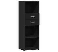 vidaXL Highboard Black 40x42.5x124 cm Engineered Wood