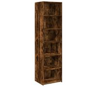 vidaXL Highboard, Sideboard for Hallway Living Room, Side Cabinet with Storage, Cupboard, Storage Cabinet, Modern Style, Smoked Oak Engineered Wood