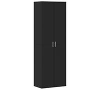 vidaXL Highboard Sideboard Side Cabinet Storage Cupboard Black Engineered Wood