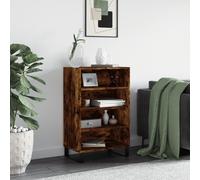 vidaXL Highboard Smoked Oak 57x35x90 cm Engineered Wood