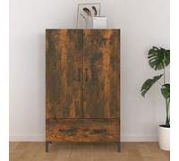vidaXL Highboard Smoked Oak 70x31x115 cm Engineered Wood